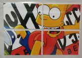 Placa Decorativa - Simpsons