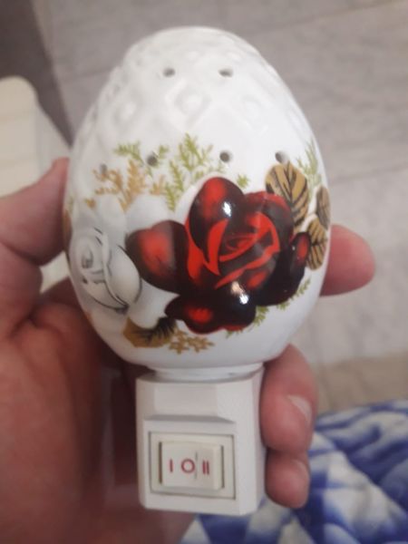 Luminária Difusor Em Ceramica - The Ceramic Light Night